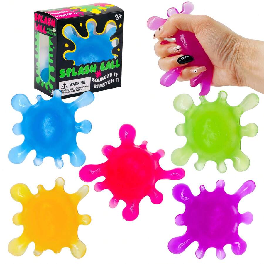 1 chiếc Mochi Squishy hình virus bắn tung tóe phiên bản mới nhất năm 2026, có độ đàn hồi chậm, giúp giảm căng thẳng - Món quà hoàn hảo - Quà sinh nhật - Quà tặng lý tưởng - Quà bất ngờ - Quà tặng ngày lễ - Quà tặng cặp đôi - Quà Halloween - Quà Giáng sinh - Quà tặng tinh tế cho người đam mê game - Quà tặng - Đồ chơi bóp - Cần thiết để giảm căng thẳng - Nhiều màu - Xem 1
