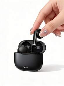 Nuevos auriculares inalámbricos Bluetooth 2026 con cancelación de ruido profunda y diseño de moda. Compatibles con dispositivos Apple y Android, adecuados para música y actividad física. - Ver 13