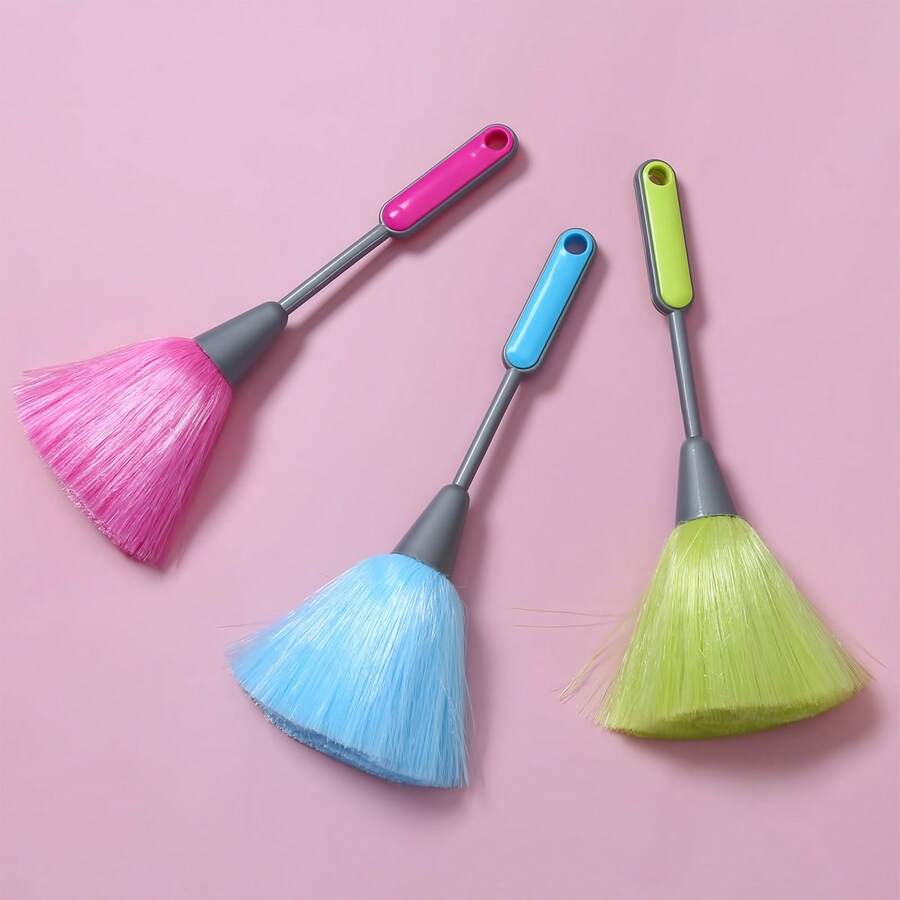 Chổi phủi bụi sợi siêu mịn, có thể giặt, chổi lông vũ chống tĩnh điện, thích hợp cho sách, màn hình, ghế sofa, ô tô, đồ nội thất, hút bụi như nam châm. - A - Xem 1