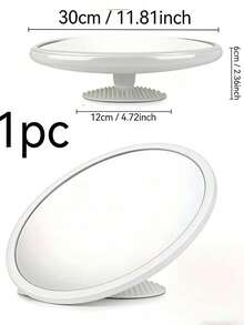 1 Acrylic Convex Mirror, 360° Wide Angle High Definition Garage Blind Spot Safety Mirror - Waterproof And Anti-Pollution, Suitable For Indoor/Outdoor Use, High Resolution Concave Design, Applicable For Home, Store, Parking Lot, Warehouse And Office - Square Mounted Portable Plastic Convex Safety Mirror, Dedicated For Traffic, School And Community. - Multicolor - View 11