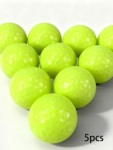 Pelotas de golf que brillan en la oscuridad - Pelotas de golf luminosas automáticas, adecuadas para entrenamiento nocturno, absorben la luz automáticamente, regalo perfecto para golfistas, accesorios de golf, accesorios deportivos al aire libre, suministros de golf, preparación para partidos nocturnos, material de goma, sin necesidad de energía, aplicable para accesorios de juego, entrenamiento de golf, deportes de equipo al aire libre, regalos de golf, regalos para hombres, regalos personalizados, regalos de cumpleaños - Multicolor - Ver 15