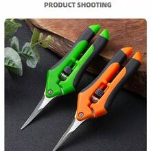 AIRAJ 7-Inch Precision Trimming Scissors - Stainless Steel, Multi-Purpose Gardening Shears Suitable For Orchards, Bonsai With Comfortable Grip - A - View 13