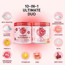 Miriyalyad Inositol Powder Multivitamin, Pink Lemonade Flavor – 4g Myo & D-Chiro Inositol, DIM, Zinc, Magnesium Glycinate, Vitamin D3 – Supports Women's Health, Cycle, Energy[Free Shipping ] - 2PCS - 查看 2