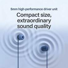 Sony Auriculares intrauditivos con cable USB tipo C, transductores de alto rendimiento de 5 mm, cómodos de llevar, compactos y portátiles, con micrófono para llamadas, aptos para ordenadores portátiles y de sobremesa. - Ver 4