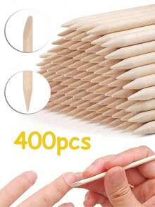 10/20/50/100/200/380/500/1000pcs 75mm Orange Wood Sticks, Suitable For Nail Care And Cleaning, Perfect For Nail Salons And DIY Manicure, Nail Supplies, Nail Tools, Nail Art Tools, Back To School, Nails, Nail Tools, Nail Repair Tools - Bronze - View 11