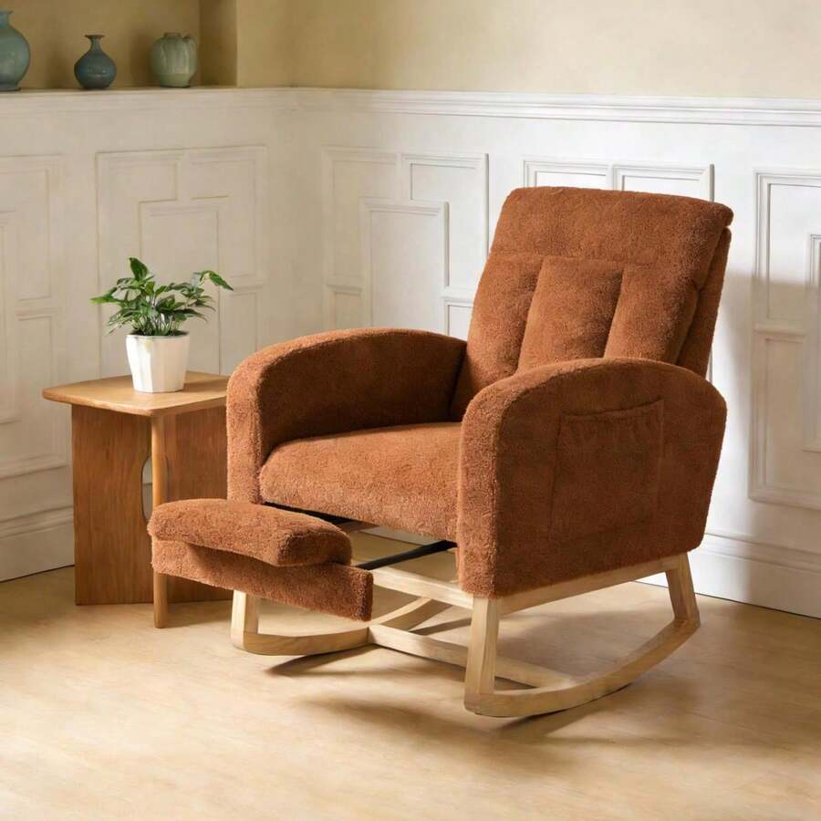 Baby Gliders, Ottomans & Rocking Chairs - Brown - View 1