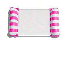 Set de 2 flotadores inflables de PVC gruesos para adultos - balsa a rayas, hamaca de piscina. Adecuado para piscina de adultos, playa y otras actividades acuáticas. - Multicolor - Ver 15