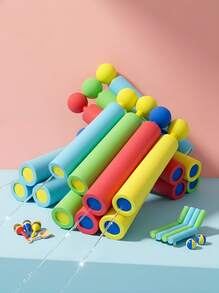 MINKOJA 20.5cm Beach Water Toy, Straight EVA Foam High Pressure Water Gun, Foam Jet Toy, Waterproof And Shockproof Outdoor Toy, Bubble Blaster - Multicolor - View 2