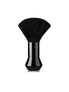 1pc Neck Brush, Hair Brush, Beard Brush, Hair Trimming Cleaning Tool, Salon Hairdressing Styling Makeup Tool - Black - View 7