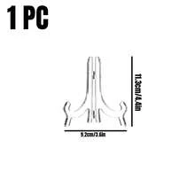 1pc Transparent Acrylic Photo Frame Stand - Multi-Functional Display Rack, Made Of High-Quality Transparent Acrylic Material, Minimalist Style, Smooth Edges, Flat Back, Stable Support, Suitable For Displaying Photos, Paintings, Artworks, Applicable For Bedroom Decor, Living Room Decor - A - View 15