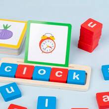 Trò chơi bảng chữ cái tiếng Anh Montessori, đồ chơi trí tuệ cho trẻ em, tương tác cha mẹ - con cái, rèn luyện khả năng tập trung. - Nhiều màu - Xem 8