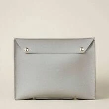 Hand Towels Box Cover Aesthetic Holder Compatible With Disposable Hand Towels - 3 - Way Mounting Design - Pastel Gray - Pastel Gray - View 8