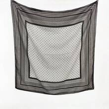 43*43 Inch Satin Silk-Feel Large Square Scarf For Women - Multicolor - View 16