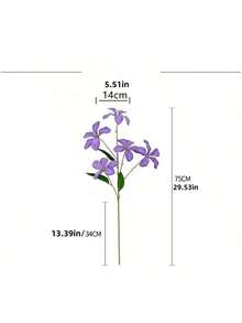 Artificial Purple Phalaenopsis Wall Hanging Floral Decor, Suitable For Wedding Bride Centerpiece, Floral Party And Home/Office Decoration - Dusty Pink - View 9