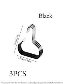 20pcs/10pcs/6pcs/3pcs/1pc Hat Storage Hooks Wall Mounted Wardrobe Organizer Hanging Rack For Hats Ties Scarves Belts Bags Coats Clothes Perfect For Home Bedroom Dorm Hotel Kitchen Bathroom Versatile Decorative Hooks Over The Door Solutions Sturdy Metal Hooks Space Saving Organization - View 17