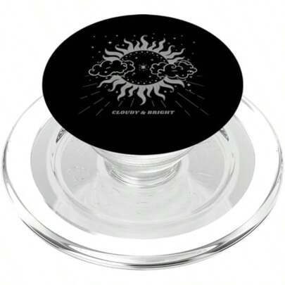 Cloudrig Sun  Art Sun Moon And Cloud  Art PopSocke MagSafe PopGr  One