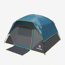 CAMEL CROWN Tents For Camping 4 Person Camping Dome Tent, Waterproof,Spacious, Lightweight Portable Backpacking Tent For Outdoor Camping/Hiking - Dark Blue - View 1