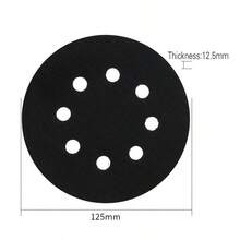 2Pcs 125mm/5inch Diameter Soft Buffer Sponge Interface Cushion Pad Sanding Pads - A - View 3