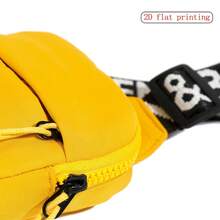 Bolsa de pecho con impresión digital de dibujos animados 67 Cool, ligera, duradera, bolsa cruzada ajustable, para la escuela, viajes diarios, mochila personalizada - Multicolor - Ver 6