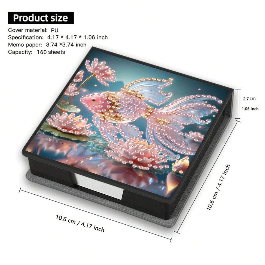 1 hộp sổ tay tranh đính đá phong cảnh, bìa giả da màu đen - Bao gồm 160 trang - Thích hợp cho văn phòng tại nhà, văn phòng phẩm học sinh, đồ thủ công DIY. Đồ dùng văn phòng dễ thương. Quà tặng ngày lễ. - Xem 1