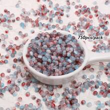 150/750顆 4mm 雙色貓眼玻璃珠，DIY手機鍊、手鍊、項鍊珠寶製作材料 - 4mm - 查看 11