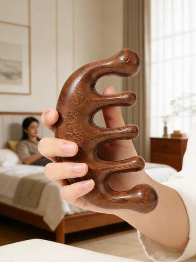 Bàn chải massage toàn thân bằng gỗ, dụng cụ massage dẫn lưu bạch huyết, dụng cụ chải khô, dụng cụ tẩy tế bào chết toàn thân chống cellulite, đệm khí, lông mềm, dụng cụ chà lưng, dụng cụ spa, tẩy tế bào chết da, massage thư giãn cho chân, tay và eo.