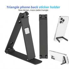 Giá đỡ điện thoại di động siêu mỏng, có thể gập lại, đa góc, làm bằng hợp kim kim loại, dùng để bàn. - Nhiều màu - Xem 3