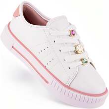 Molekinha Children's Sneakers For Girls, Comfortable, 2565 - 白色 - 查看 8