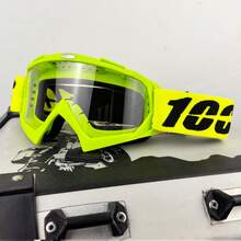 1 pieza Gafas de moto retro - Gafas de carreras clásicas adecuadas para hombres y mujeres - Aplicable para vehículos todoterreno, buggies, cascos de motos de calle - CX600 - Ver 5