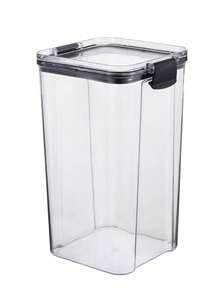 Frascos herméticos, recipientes de almacenamiento doméstico para alimentos para nueces, granos, aperitivos, despensa de cocina, refrigerador - transparente - Ver 12