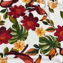 Printed Crepe Fabric 95% Polyester 5% Elastane - 32 - View 1