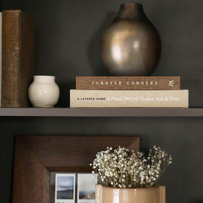 2pcs/Set Decorative Fake Books For Home Decor, Stackable Faux Books For Bookshelves, Coffee Tables, Shelves - Decorative Book Boxes For Holiday Decor - Modern Neutral Design Suitable For Any Home Aesthetics