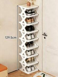 Kệ giày 9 tầng hẹp, tủ giày tiết kiệm không gian, thích hợp cho lối vào, tủ quần áo, hành lang, kệ giày tự lắp ráp, dễ lắp ráp, cấu trúc chắc chắn, có hai lựa chọn màu đen và trắng, chất liệu nhựa, vật liệu tiêu hao, quà Giáng sinh, kệ giày nhựa đen, quà tặng (2/3/4/6/8/9 tầng) - Nhiều màu - Xem 10