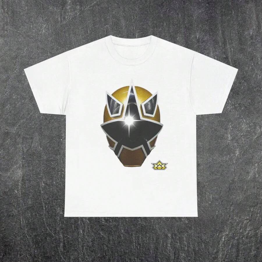 Black Power Ranger Dino Thunder Series T-Shirt, 100 Percent Cotton Unisex Tee, Graphic Tee, Power Rangers Shirt, Gift For Power Rangers Fan - 白色1 - 查看 1