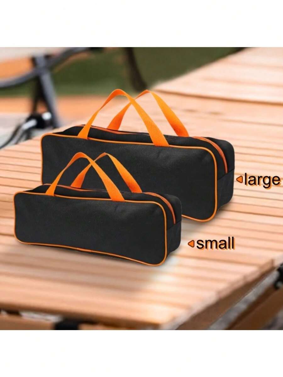 Heavy Duty Large Capacity Tool Storage Bag - With Zipper Design, Durable Tool Organizer Bag For Mechanics, DIY Projects And Professional Contractors - Suitable For Garage, Workshop, Home Repair, Picnic Tools, Camera Storage