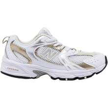 New Balance 530 Mesh Sneakers White - White Yellow - View 2