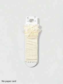 1/2/4 pares de calentadores de piernas finos y transpirables de malla hueca para mujer, calentadores de piernas con estilo Lolita Y2K con adorno de encaje con lazo, versátiles para primavera/verano - Multicolor - Ver 17