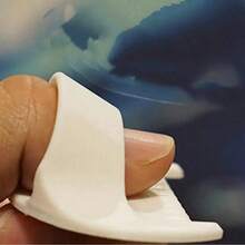12/5pcs Easy Sewing Tool - Plastic Edge Sewing Guide With 4mm And 3mm Spacing, Ergonomic Handle And Smooth Surface For Precise Hand Sewing - DIY Sewing Accessories For Beginners And Advanced, Suitable For Fabric, Quilting, Garment Repair, Advanced Hand Aid | Precision Stitching Device | Plastic Tools, Sewing Accessories - A - View 5