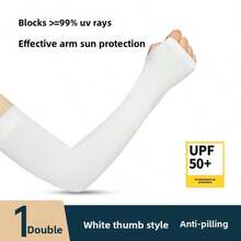 Summer Essential: UV Protection Cooling Arm Sleeves - A - View 2