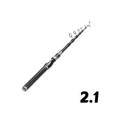 1.6m-2.7m Carbon Fiber Fishing Rod Fast Long Cast Fishing Rod Suitable For Fishing In Ponds And Lakes - Multicolor - View 14
