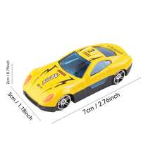 3Pcs Random Mini Diecast Cars Set With Track Launcher - Alloy Sports Car Toys For Boys, Pocket Racing Vehicles Gift - Multicolor - View 10