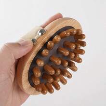 1 chiếc bàn chải massage, bàn chải tóc massage, dụng cụ massage chống cellulite bằng gỗ tự nhiên, bàn chải massage cầm tay bằng gỗ, bàn chải đệm khí massage, thích hợp sử dụng tại nhà. - Nhiều màu - Xem 9