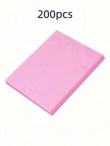 200/100 pièces Recharge de papier filtre anti-poussière pour ongles, tampons absorbants jetables pour la poussière des ongles, papier filtre de rechange - Blanc - Voir 15