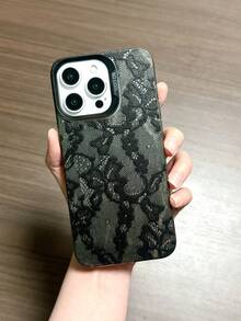 Compatible With IPhone 15 Pro Max, Textured Colorful Silver High-End Protective Phone Case Compatible With IPhone 17 Air/16/11/13 Pro/15 Pro/15/13 Pro Max, Shockproof Material Compatible With IPhone 14/13/12, Full Coverage Compatible With IPhone 12 Pro Max - Multicolor - View 1