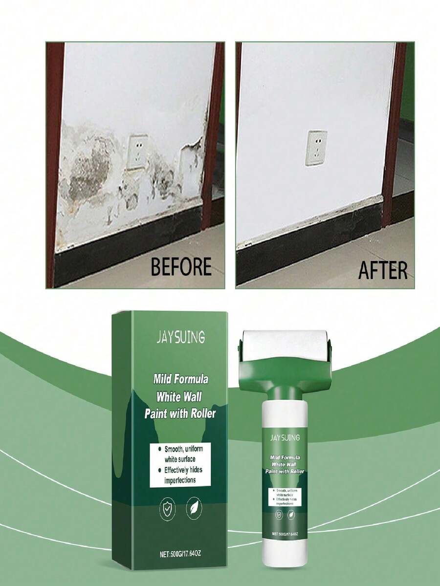 Essential Paint Roller Kit For Home, All-In-One Wall Painting Tools, High Capacity Roller Cover, Quick Paint Application For Living Room Bedroom,DIY Home Decor Painting Supplies,Efficient & Mess-Free