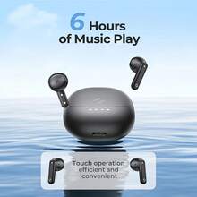 HAVIT Smaller Earbuds, More Comfortable, Al Call Noise Cancelling, Wireless 5.4, 10mm Dynamic Units, Powerful Stereo Sound, For Sports, Android, IOS. - 查看 3