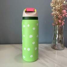 32oz 304 Stainless Steel Straw VacuumOwala Watter Bottle, Men'S And Women'S Car Cup With Leakproof Lid Sports Mug Cup For Hot/Cold Drinks - 彩色 - 查看 25