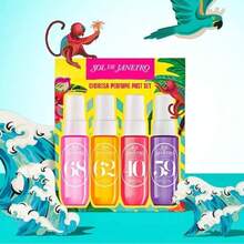 Sol De Janeiro Cheirosa Perfume Mist Set | Travel Size Mini Fragrances (4 X 30ml) – Tropical Scents Collection - Hoa - Xem 3