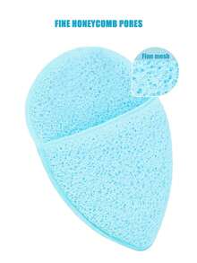 Bộ dụng cụ làm sạch da mặt 7 món màu xanh dương - Cọ rửa mặt hai mặt + Dụng cụ làm sạch bằng silicon + Miếng tẩy trang + Túi đựng đồ vệ sinh cá nhân + Băng đô và dây buộc tóc mềm mại, Bộ sản phẩm chăm sóc da và trang điểm làm sạch sâu tại nhà. - Bộ dụng cụ vệ sinh màu xanh dương - Xem 4