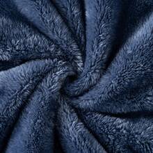 Women's Ultra-Soft Fuzzy Fluffy Wearable Throw With Pockets – Cozy Plush Fleece Wrap For Lounging - Màu chàm - Xem 5